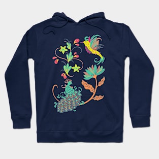 Bohemian birds Hoodie